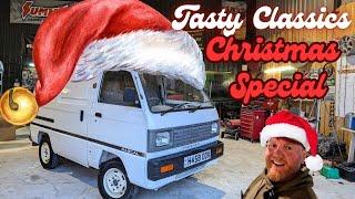 The Rascal Van Gets Painted And Turned Into SANTAS SLEIGH, Tasty Classics Christmas Special !