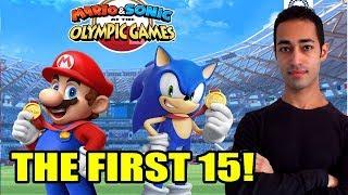 Mario and Sonic at the Olympics 2020 Preview - JJ's FIRST 15