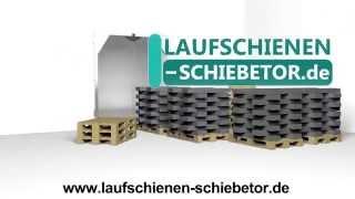 Laufschienen-Schiebetor / Röhrenlaufwerk / Schiebetür-Laufwerk