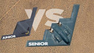 B-2 vs B-21 Raider | 2 Stealth Bombers face to face