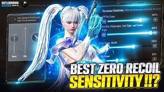 Finally Revealed All my Secret Settings - Best zero recoil Sensitivity & settings in 3.7 update