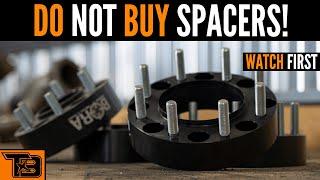 Do NOT Buy Wheel Spacers || Watch First