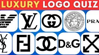 Guess the LUXURY Brand Logo in 5 SECONDS | Logo Quiz | Luxury Edition