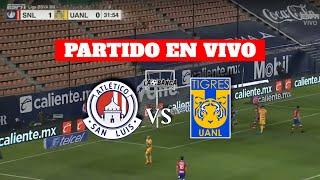 ATLÉTICO SAN LUIS GOLEA 3-0 A TIGRES  CUARTOS DE FINAL IDA | LIGUILLA APERTURA 2024 | LA BANCA MX 