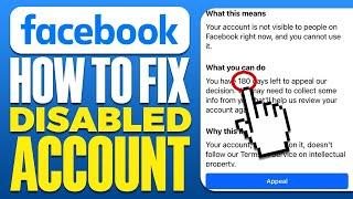 We Disabled Your Account Facebook 180 Days FIX (2025)