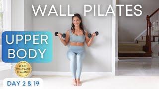 28 Day Wall Pilates Challenge- DAY 2 Upper Body