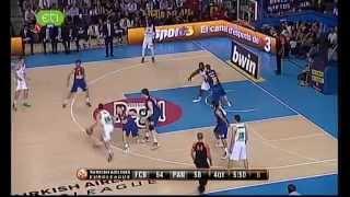 James Gist-Three AMAZING DUNKS Aigainst Barcelona