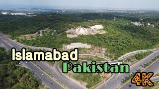 Islamabad Pakistan by Drone 4k | Islamabad Arieal View 4K | Pakistan Monument & Shakar Parian