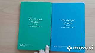 NIV Journalling Large Print Bible  The Gospels Interleaved