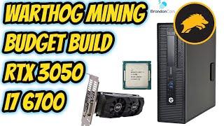 RTX 3050 Mining WARTHOG Budget Build