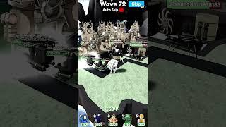 [EP 70 PART 2] Toilet Tower Defense - Roblox - Gameplay - Titan Clock Man #roblox #skibiditoilet