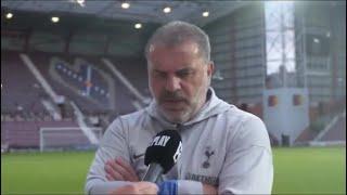 Hearts 1-5 Spurs Ange Postecoglou Interview | Tottenham Hotspur Preseason Friendly 2024/2025