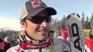 AKSEL LUND SVINDAL and MARIO SCHEIBER POST LAKE LOUISE WORLD CUP DH INTERVIEWS