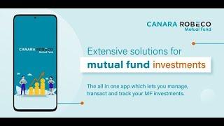 Introducing Canara Robeco Mutual Fund Investor Mobile App