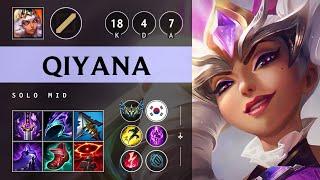 Qiyana Mid vs Vex: Godlike - KR Challenger Patch 14.24