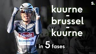 Jarige Jasper Philipsen zet de kroon op het werk: herbeleef Kuurne-Brussel-Kuurne in 5 fases