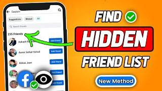 How To Find Facebook Hidden Friend List (New Method) - Can You See Who Is In The Hidden Friend List?