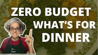 What’s For Dinner | Zero Budget | No Spend Challenge Week 2 Check In