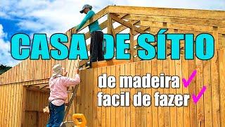 See How to Build a Wooden House on the Farm (with SUPER TIPS)