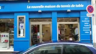 A quick tour of Tabletennis11 store in Paris downtown