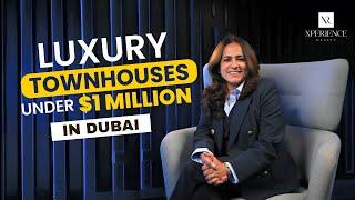 Luxury Townhouses Under $1 Million in Dubai