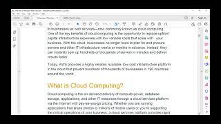 AWS Introduction | AWS Tutorial For Beginners | AWS Cloud Computing | AWS Tutorial | dridhOn