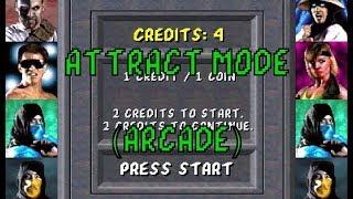 Mortal Kombat: Arcade Attract Mode (MAME) (1080p 60fps)