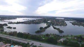 Droning around Pembroke Pines, Florida.