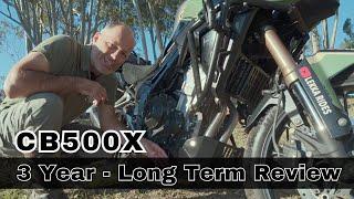 LONG TERM REVIEW -  3 Years / 20,000km - Honda CB500X