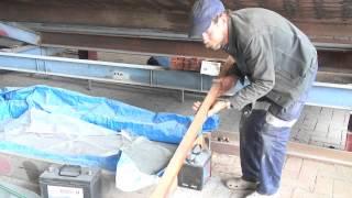 Wooden Boat Repair-Steam bending timber 2