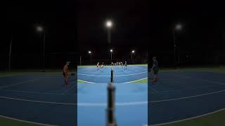 Awkward point ! #pickleball #pickleballhighlights #highlights ##shorts