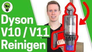 Dyson V10/V11 Reinigen  ULTIMATIVE ANLEITUNG: Wie Filter Entleeren & Staubsauger Bürsten Reinigen?