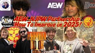 How To Improve the AEW-NJPW Partnership (2025) ft. Courtney Rice from Women's Wrestling Talk