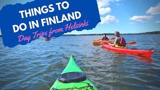 THINGS TO DO in Finland for a weekend & Helsinki Daytrips & Porvoo & Kayaking (GoPro Hero4)
