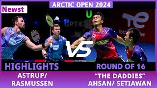 "The Daddies" Ahsan Setiawan vs. Astrup Rasmussen | Arctic Open 2024