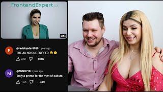 My Girlfriend Reacts To AlgoExpert Ad Comments