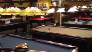 Pool Table store show room walkthru of Palason Montreal