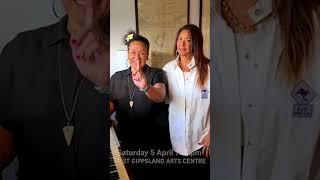 Vika & Linda's new gig in Warragul! ️