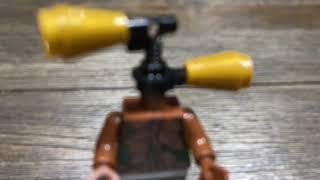 How to build a Lego Siren Head - Stop motion