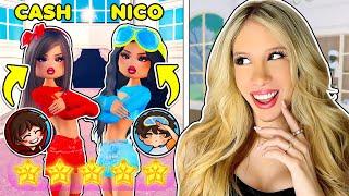 I FORCED Cash and Nico to Play DRESS TO IMPRESS... *GONE WRONG*