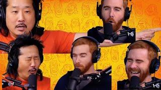 Andrew's Asian Accents Piss Bobby Off (Bad Friends Podcast EP 1 Funny Moments #1)