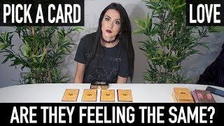 Pick a Card LOVE : Are they feeling the same about you?