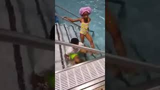 Children in pool at sportslex in Indiana