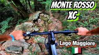 MONTE ROSSO XC TRAIL IN Lago Maggiore Area. Italy