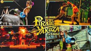 Like a Dragon: Pirate Yakuza in Hawaii | All QTE's and Best Action Sequence Cutscene