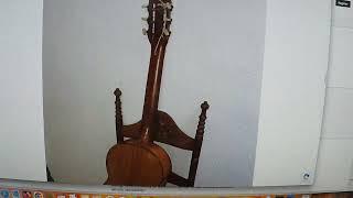 1890 Juan Mateo Sanchez Classical Guitar made in Don Benito, Spain