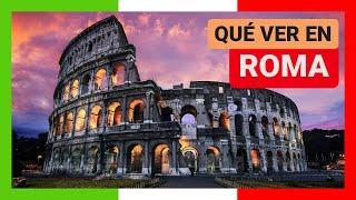 GUÍA COMPLETA ▶ Qué ver en la CIUDAD de ROMA (ITALIA)   Turismo y viajar a Italia