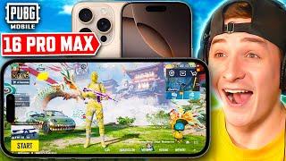 iPhone 16 Pro Max Opening & PUBG MOBILE gameplay test! 120fps