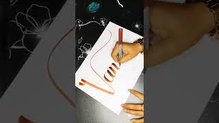 Vandana ️ #howtowritecursivestepbystep #calligraphy #cursivecalligraphy #calligraphyhandwritin