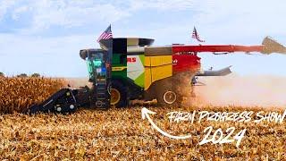 EVERY COMBINE YOU'D WANT TO SEE IN ONE CORN FIELD  - Farm Progress Show 2024